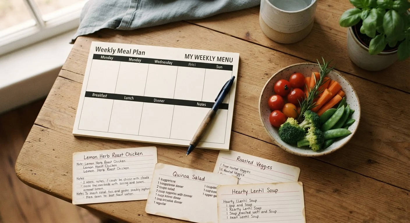 Meal Planning From Scratch: A Family's Starting Point