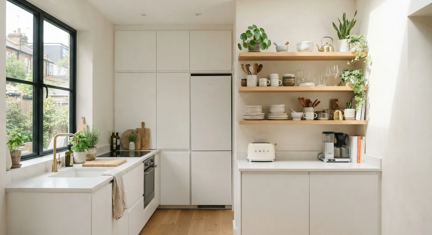 Open Shelving vs. Closed Cabinets: Which Works Better in Small Spaces?