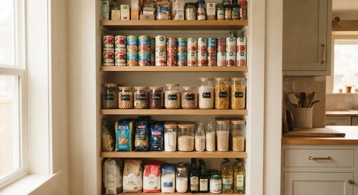 Stocking a Pantry That Makes Weeknight Dinners Easier